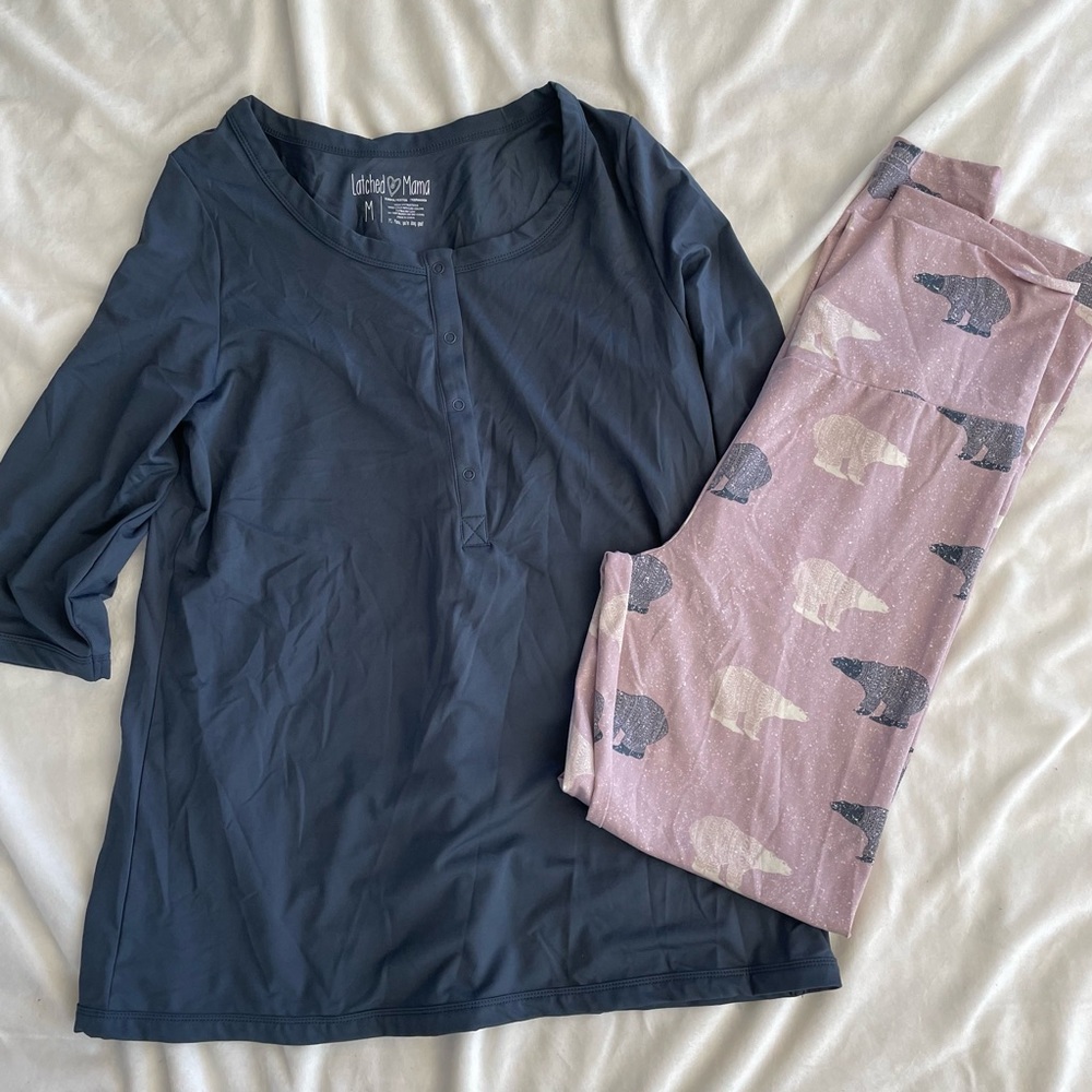 Latched mama pj set